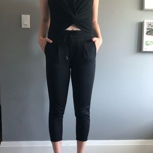 Cropped Silver Icing Pursuit Pant